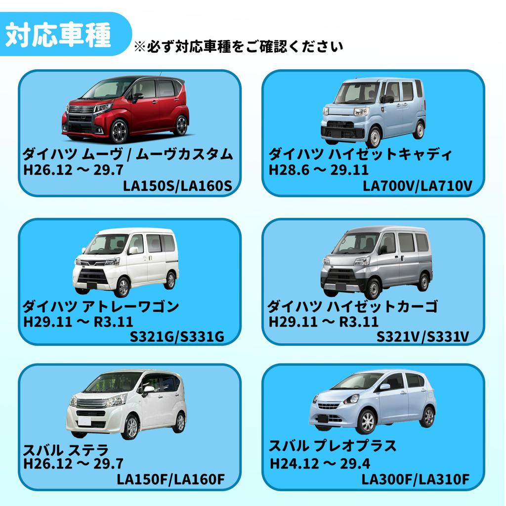 Oattun Idling Stop Canceller for Daihatsu S321V S331V Hijet Cargo - Plug and Play, Fully Compatible, Easy Installation (November 2017 - November 2021)