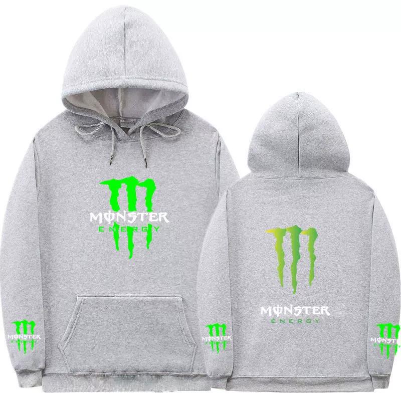 Premium "Monster Claw" Y2K Graphic Unisex Hoodie – Loose-Fit Long-Sleeve Hip-Hop Pullover for Outdoor Casual Wear