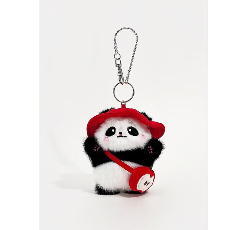 Плюшевая брелок-гигантская панда