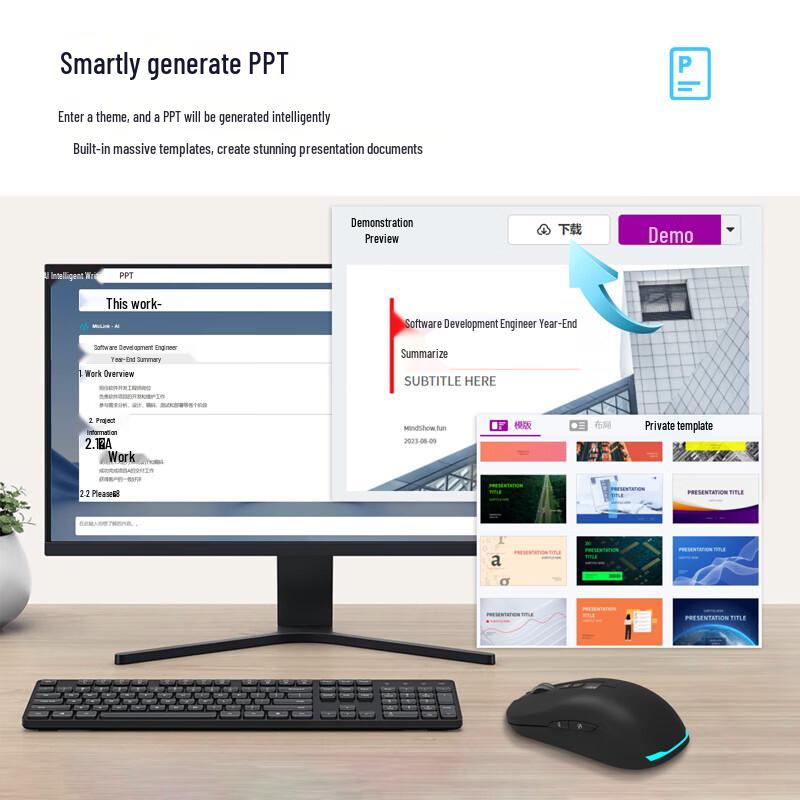 Langwo M131 AI Smart Voice Mouse