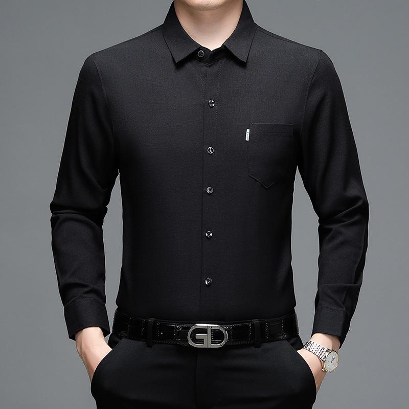 Men's Long Sleeve Shirt Business Casual Men's Shirt