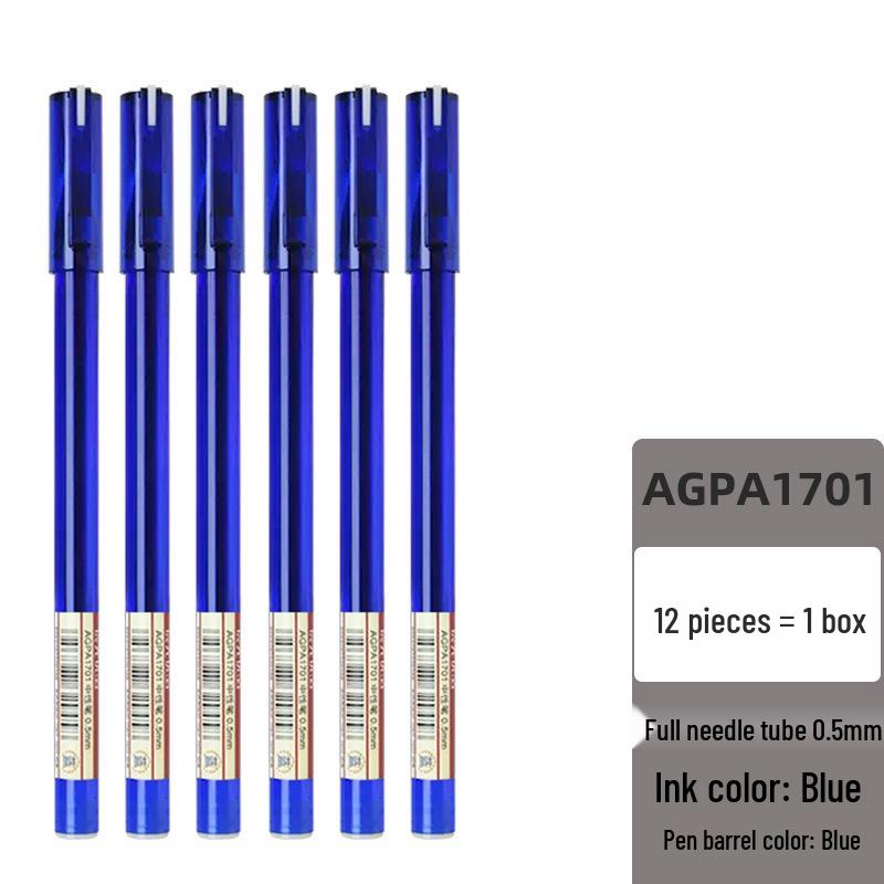 MG AGPA1701 0.5mm Water-Based Neutral Pen for Exams and Homework - Large Capacity Signature Pen.