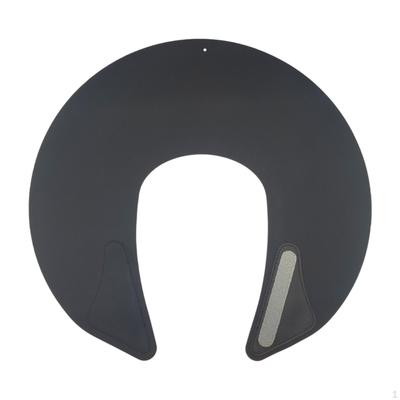Foldable Hair Cutting Neck Shawl, Silicone Portable Barber Supply, Hairdressing Tool Dye Collar