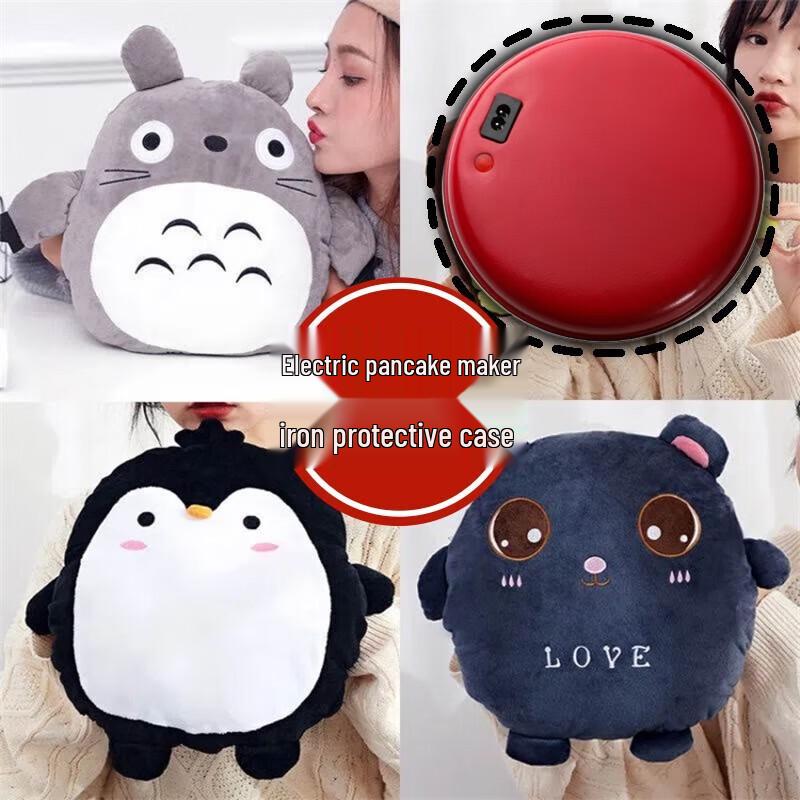 Rosa Hasen Handwärmer Schutzhülle