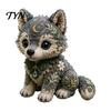 Diy Patchwork Kit Forest Guardians DIY Kit, Woodland Animal Sewing Pre-cut Plush Embroidery Set Fabric Craft for Adults, Handmade Doll