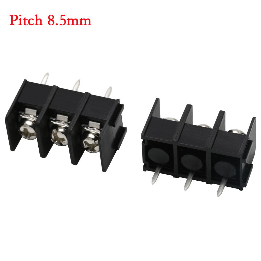 7.62mm 8.5mm 10.0mm Pitch KF7.62 KF8500 KF1000 2in 3in 4Pin Screw Terminal Block Connector PCB Terminal Block Connectors