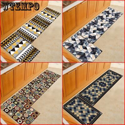 Multi-functional Super-AbsorKitchen Floor Mat Long Strip L-shaped Rugs Non Slip Household Kitchen Carpet Home Decor