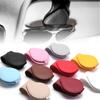 Pu Leather Car Glasses Clip Sun Visor Multi-function Bill Card Holder Sunglasses Case Easy