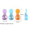 Mini Pencil Sharpener for 2.0mm Mechanical Pencil Thick Pencil Lead Sharpener External Storage for Easy Student Stationery Tools