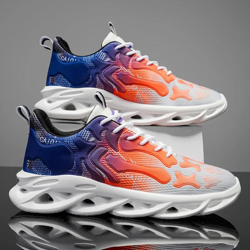 Men Running Shoes Casual Athletic Outdoor Breathable Fashion Non Slip  Wear Resistant  Versatile Outdoor Climbing Shoes