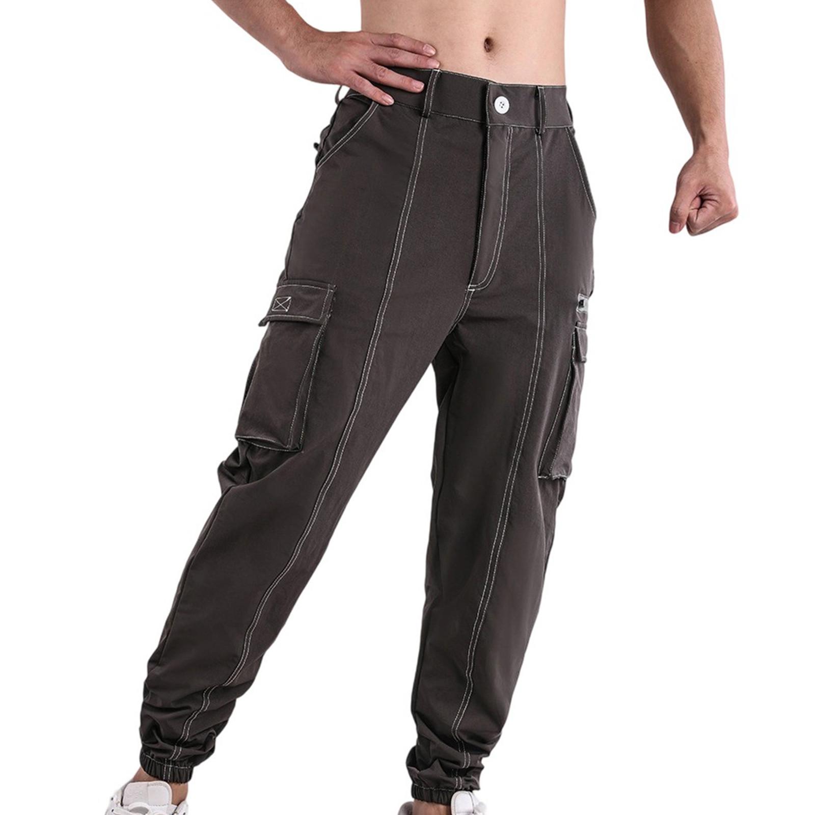 

Men s Sports Casual Jogging Trousers Lightweight Hiking Pants Outdoor Pant L