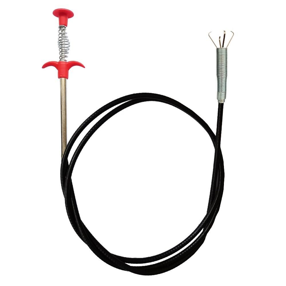 Flexible Design Pipeline Dredging Tool Spring Grip Sewer Cleaning Picker Kitchen Sink Cleaning