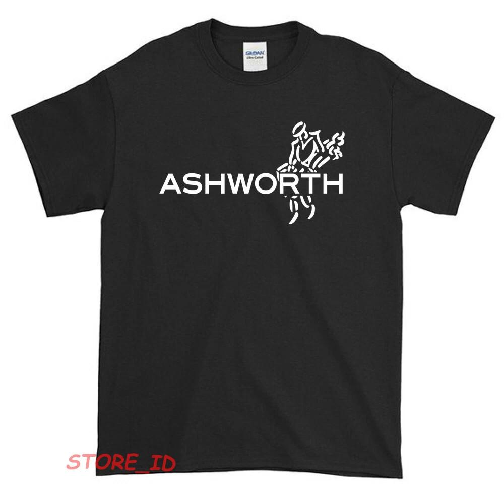 Унисекс повседневная графическая футболка, вдохновленная логотипом Ashworth Golf, ПОПУЛЯРНАЯ S разноцветный