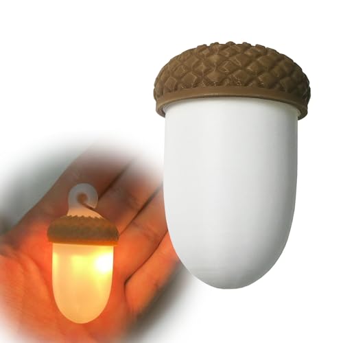 

DOKEEP Lampshade [Set of 2] 3D Printed DOKEEP LED Light for CDGD1/GD2/GD3 Mount (2, Acorn)