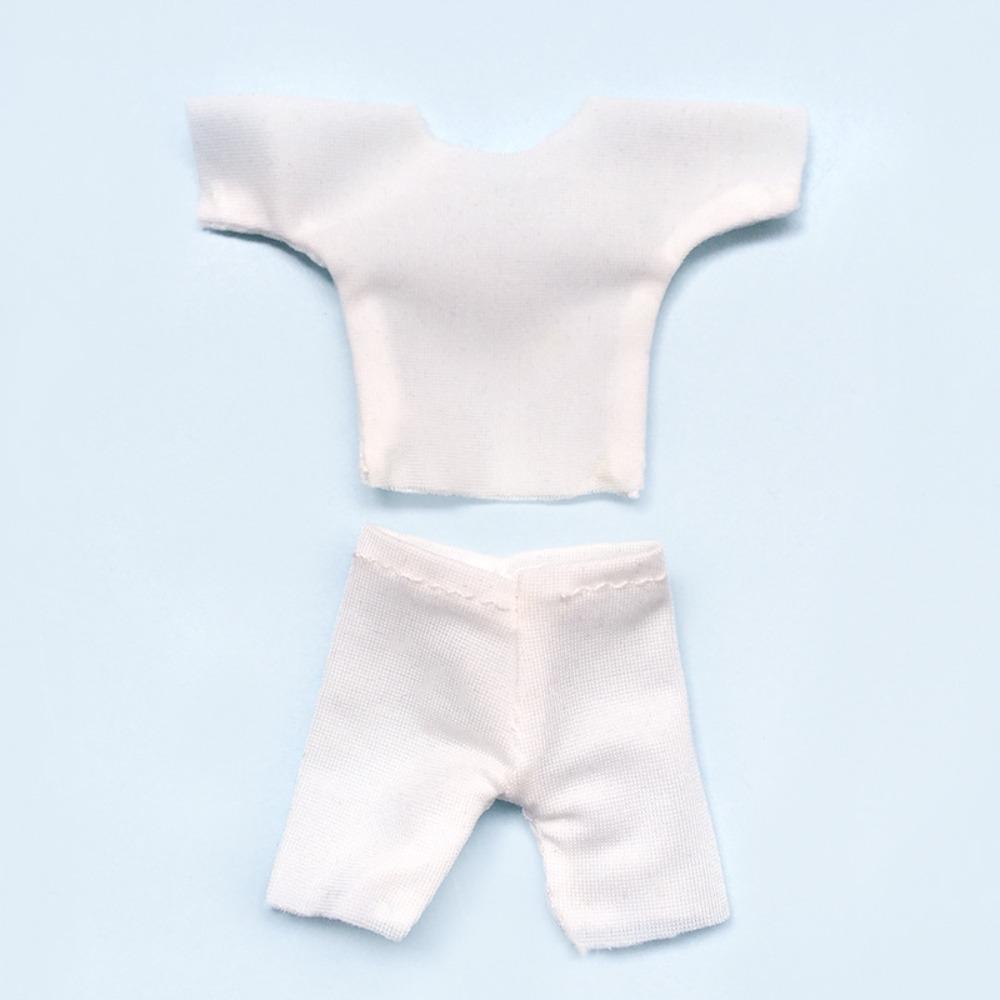 Tops and Pants Ob11 Anti Staining Set T-Shirt Suit Doll Underlay  1/12 Bjd Doll