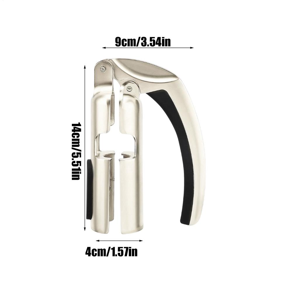 Champagne Bottle Opener Portable Metal Corkscrew Wine Cork Puller For Men Women Seniors Champagne Wine Home Kitchen Bar