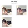 Women's Large Frame Sunglasses - High-End Feel with UV Protection for Outdoor Travel