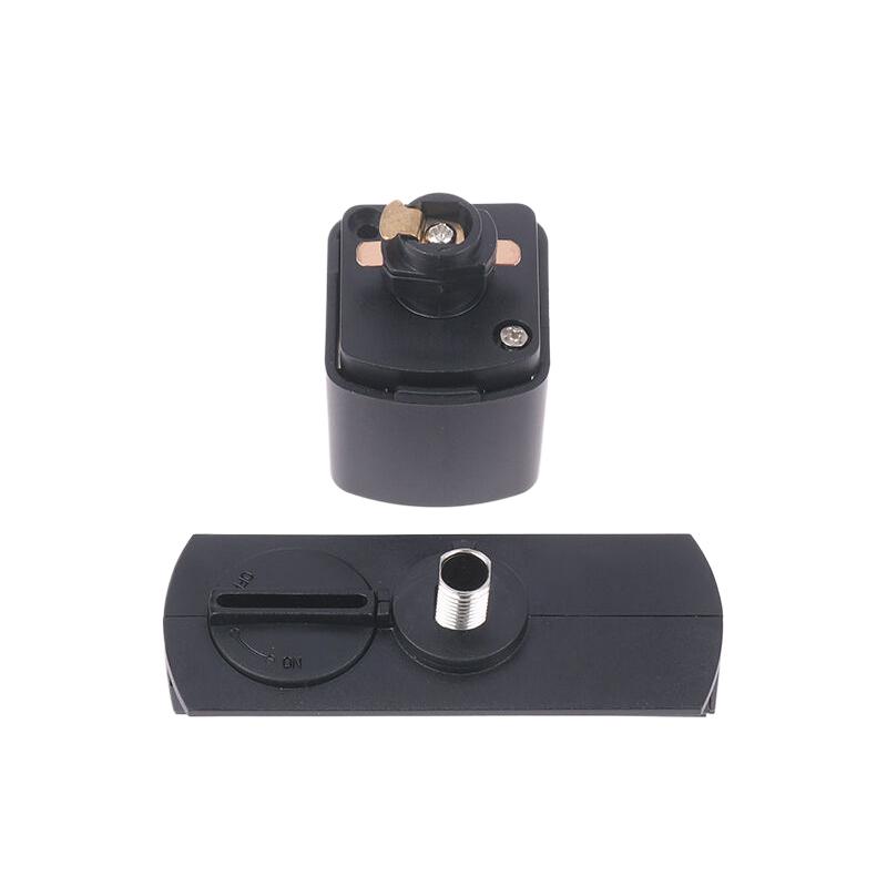 Eu/Us Three/Four Wire Led Track Lamps Head Track Rail Light Connector Track Head Adapter Hanger Converter