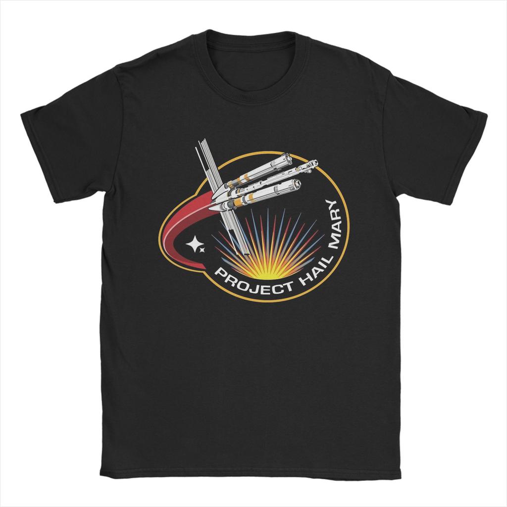Rockys Amaze Project Hail Mary TShirt Unisex Unisex Vintage 100 Cotton Tees O Neck Short Sleeve T Shirt Plus Size Clothing