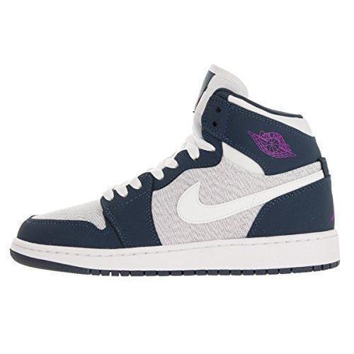 

New Jordan 1 Retro High Sail Squadron Blue GS 332148-117 37.5