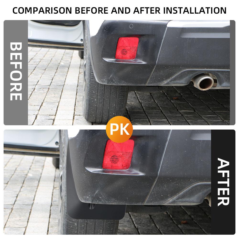 MudFlaps for Peugeot 2008 2020-2024 Mudguards Mud Flaps Splash Guards Front Rear Wheels Fender Car Accessories 4Pcs