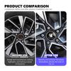 For mini fa1Aluminium Emblem Car Wheel Center Cover Sticker Hub Caps Decal For Vauxhall Tigra Corsa VXR Astra D G J H Zafira Vectra