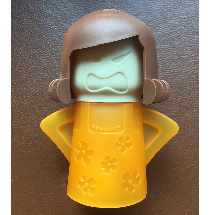 

Angry Mama Microwave Cleaner with OPP Bag Packaging - Innovative Kitchen Gadget