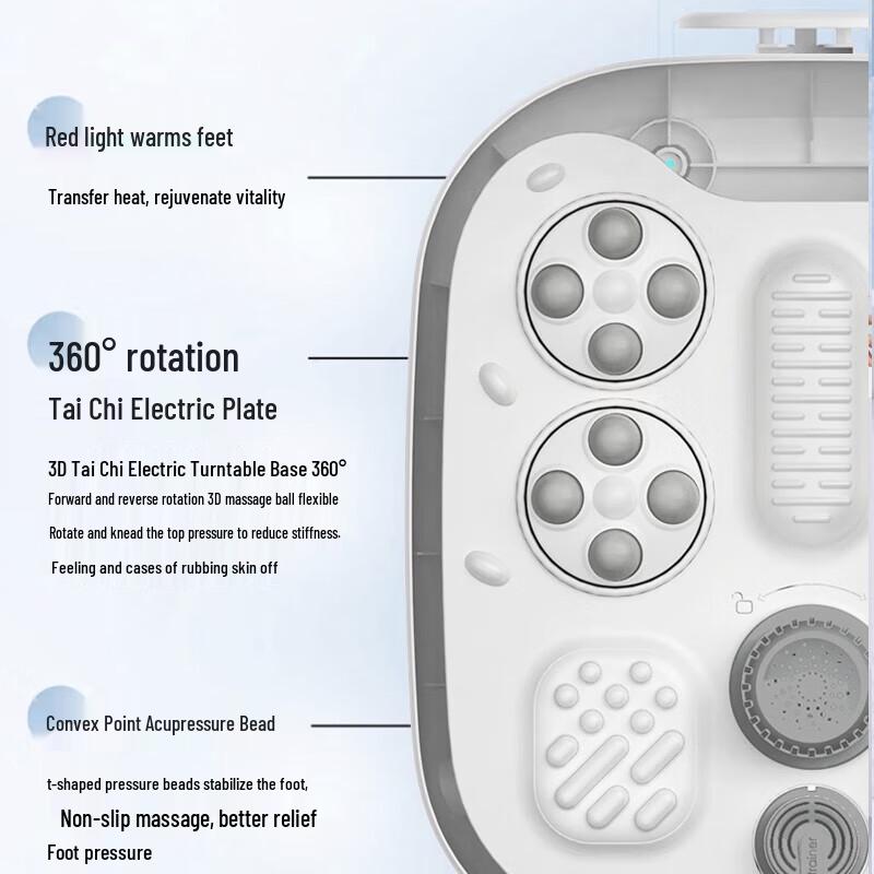 Haier Automatic Heated Foot Spa Massager CN plug (adapter included)