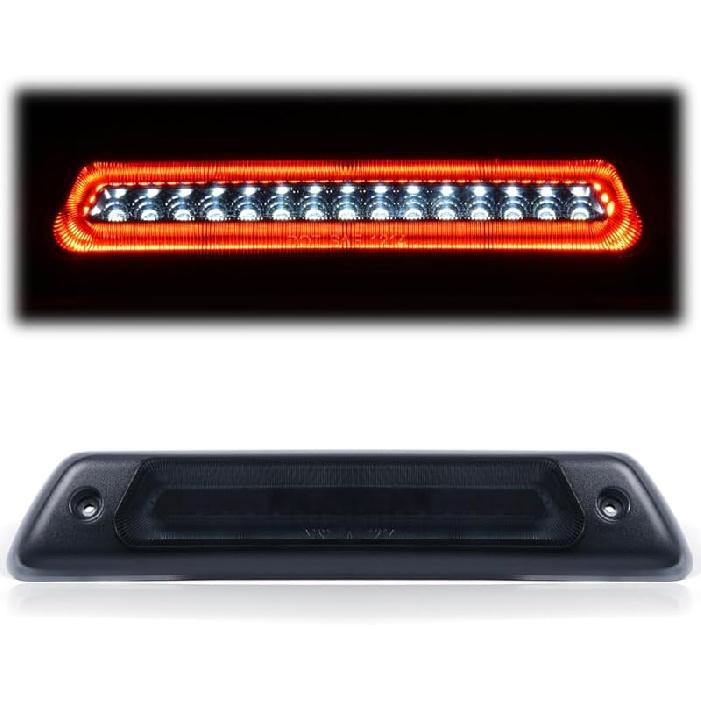 GRAND ORANGE LED Third Brake Lights Compatible With Ford F150 / Fits Lincoln Models 2004-2008 DOT Certified 3Rd Tail Light Assembly