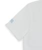 Emelbi Basic Lace Mega Logo Oversized Short Sleeve T-Shirt Ny (White)