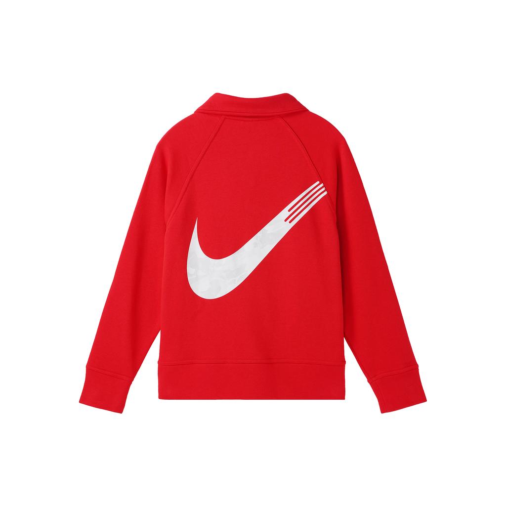 Nike CNY Collection Sweatshirts Women's Red Stand Collar Moderate Regular FD4070-657