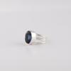 London Blue Topaz Gemstone Silver Ring, 925 Sterling Silver Handmade Topaz Jewelry, Women Wedding Ring, December Birthmonth Gift RR-73-3