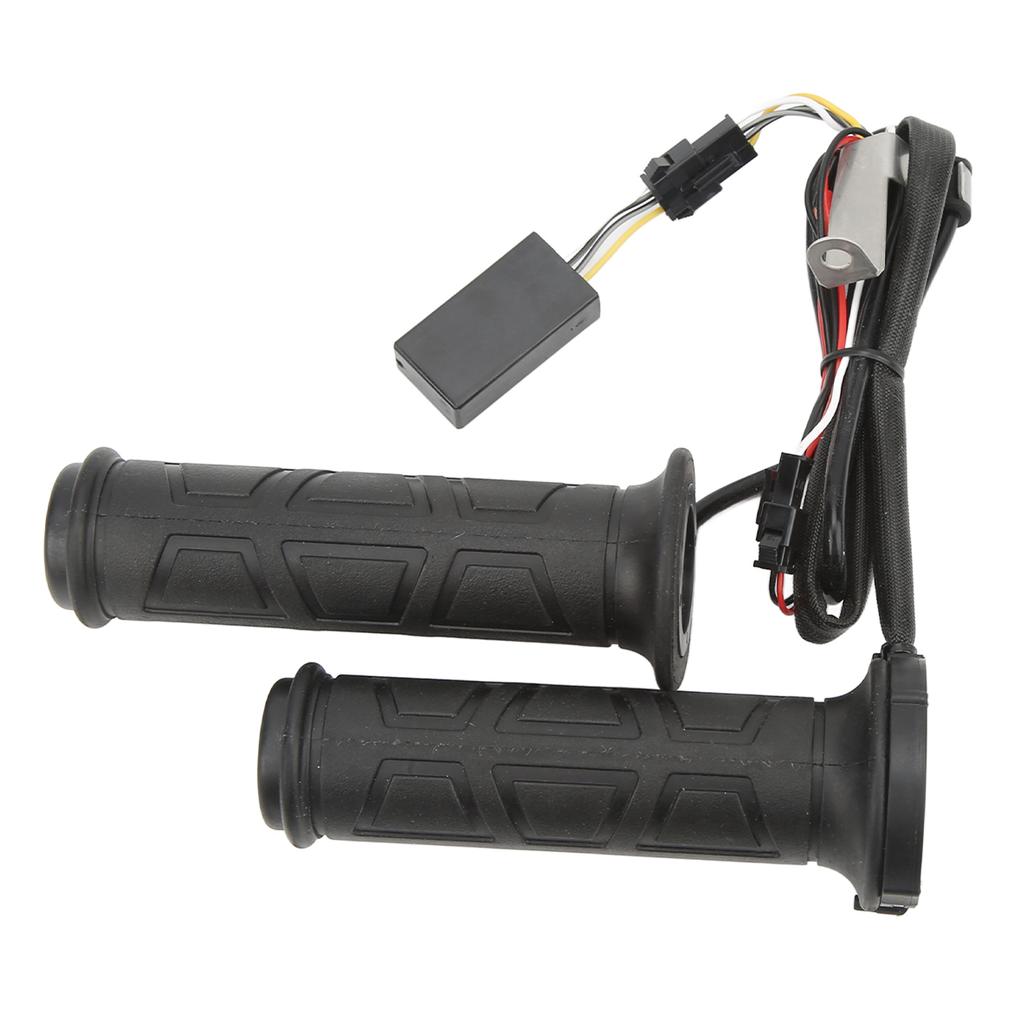 Motorcycle Heated Hand Grips 12V DC 15?35W Electric Hot Heat Adjustable Temperature Handlebar for