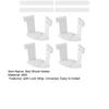 4/8Pcs Bed Sheet Holder with Lock Strip Bedsheet Corner Fastener Keep Sheets Tight All Mattress Size Fitted Sheet Fixing Clip Keeper