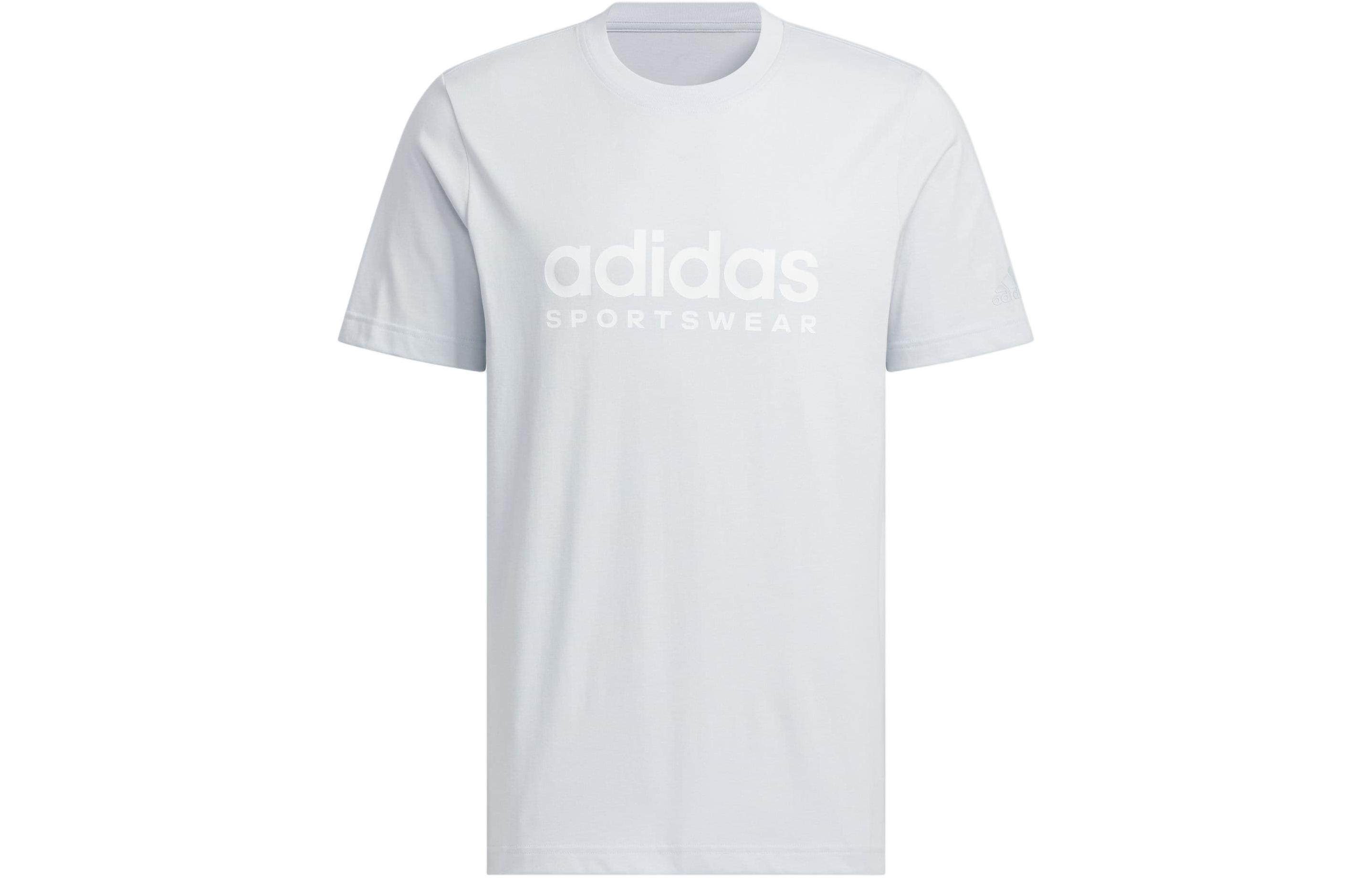 Adidas T Shirt Unisex Light Blue JI9071 S