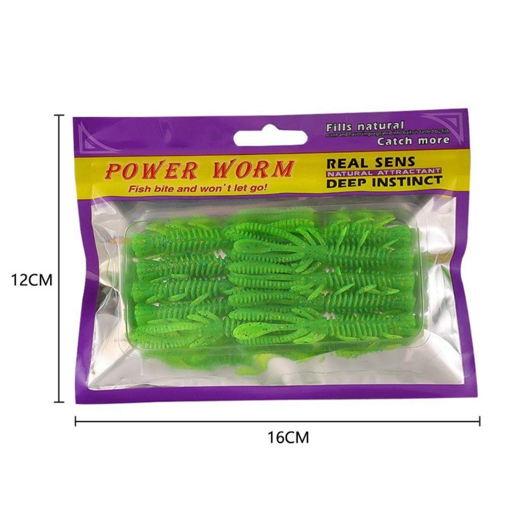 10PCS TPE Fishing Soft Lures 70mm Artificial Lures New Fishing Jig Lure Fishing
