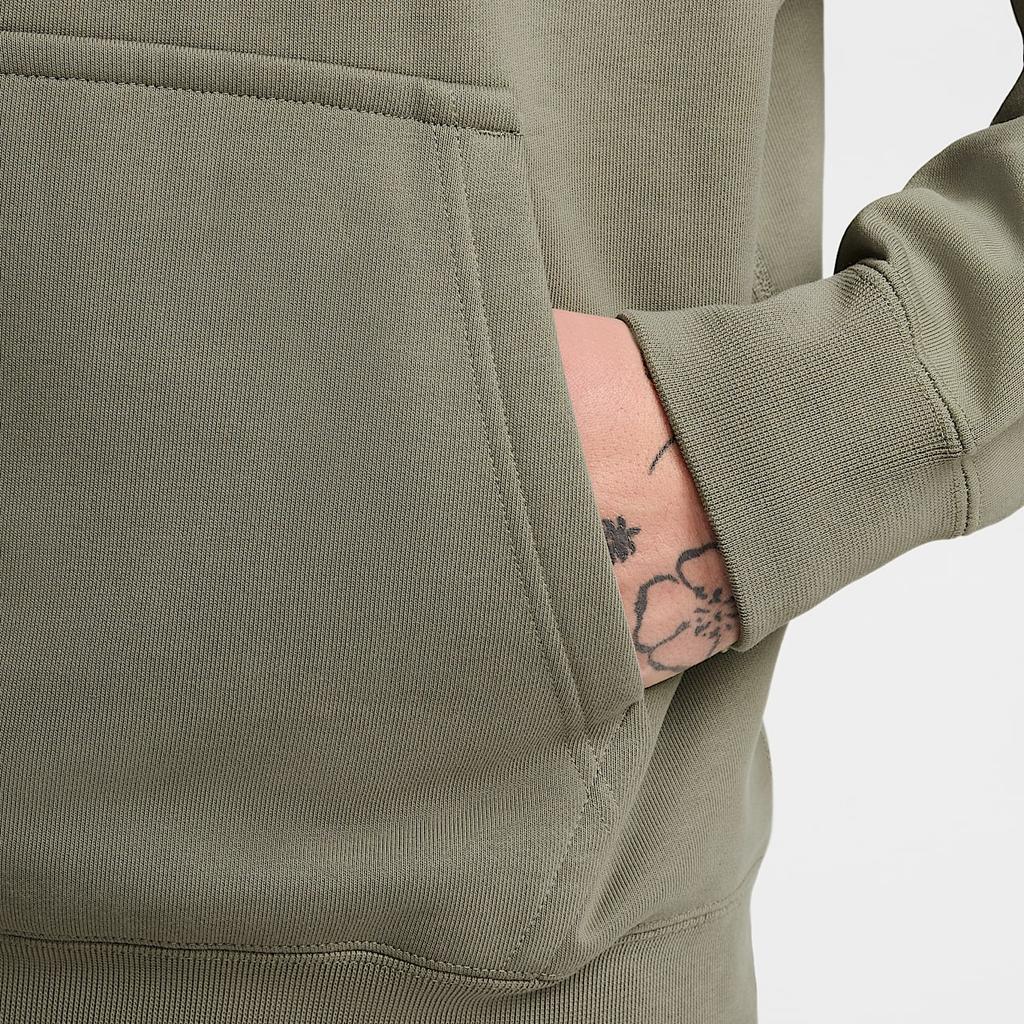 New Nike Solo Swoosh Fleece Pullover Hoodie DX1355-320