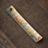 Guochao Antique-Style Ceramic Enamel Incense Holder Ornament for Home Cloisonné Sandalwood Incense Ceremony.