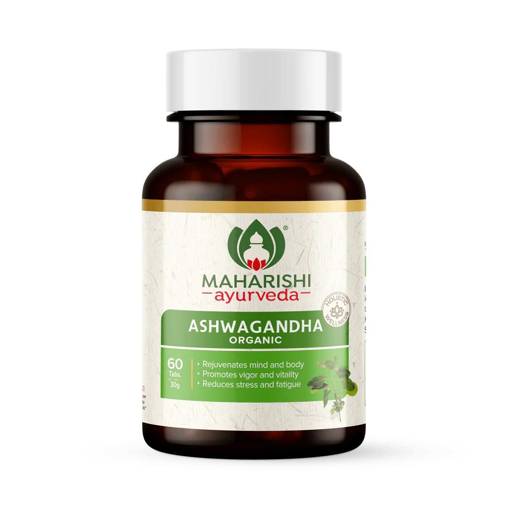 Ashwaganda (60 Tabletten, 500 mg), Bio Ashwagandha Maharishi Ayurveda