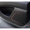 For Hyundai Elantra 2021-2024 Carbon Fiber Leather Interior Door Anti-Kick Panel