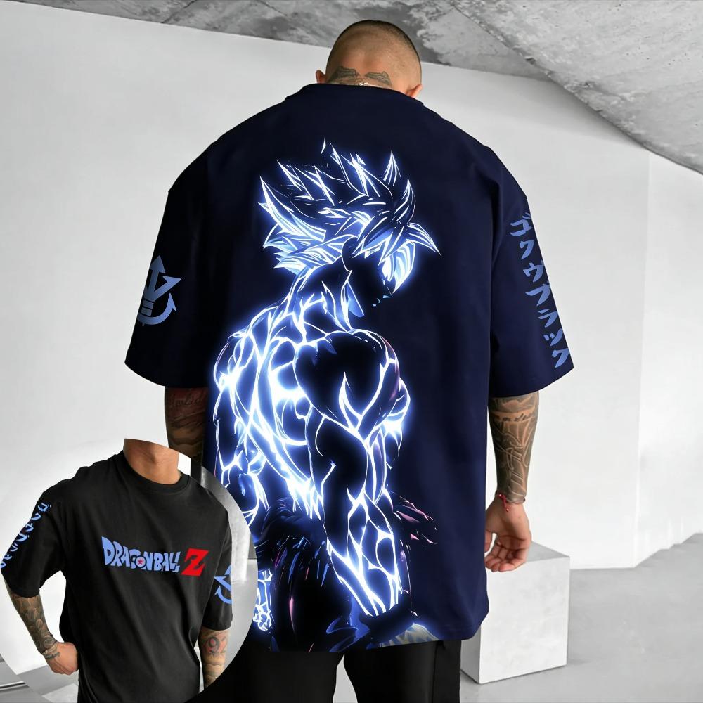 Summer anime printed men s and women s T-shirts XS