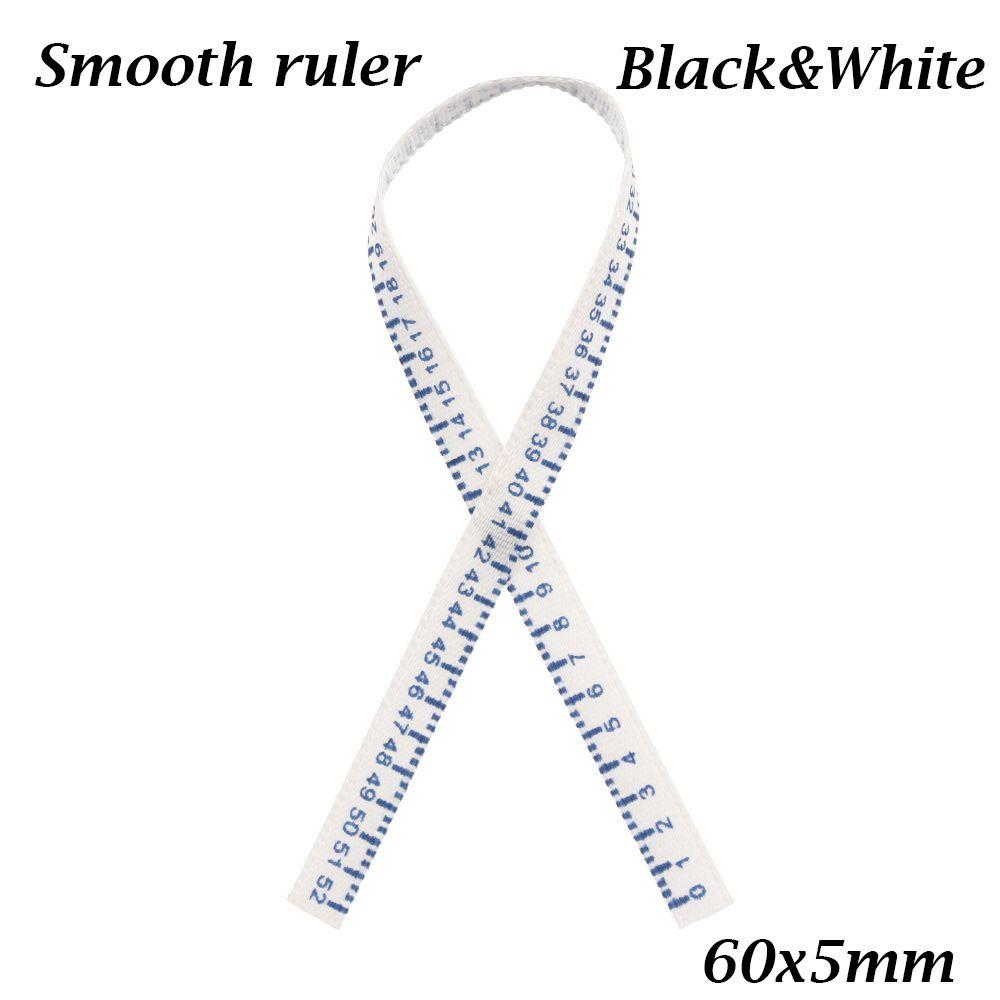 

Miniature Accessories Evening Dress Dollhouse Decoration Ruler Humanoid Model Mannequin Dollhouse Black&White-Smooth ruler-60x5mm