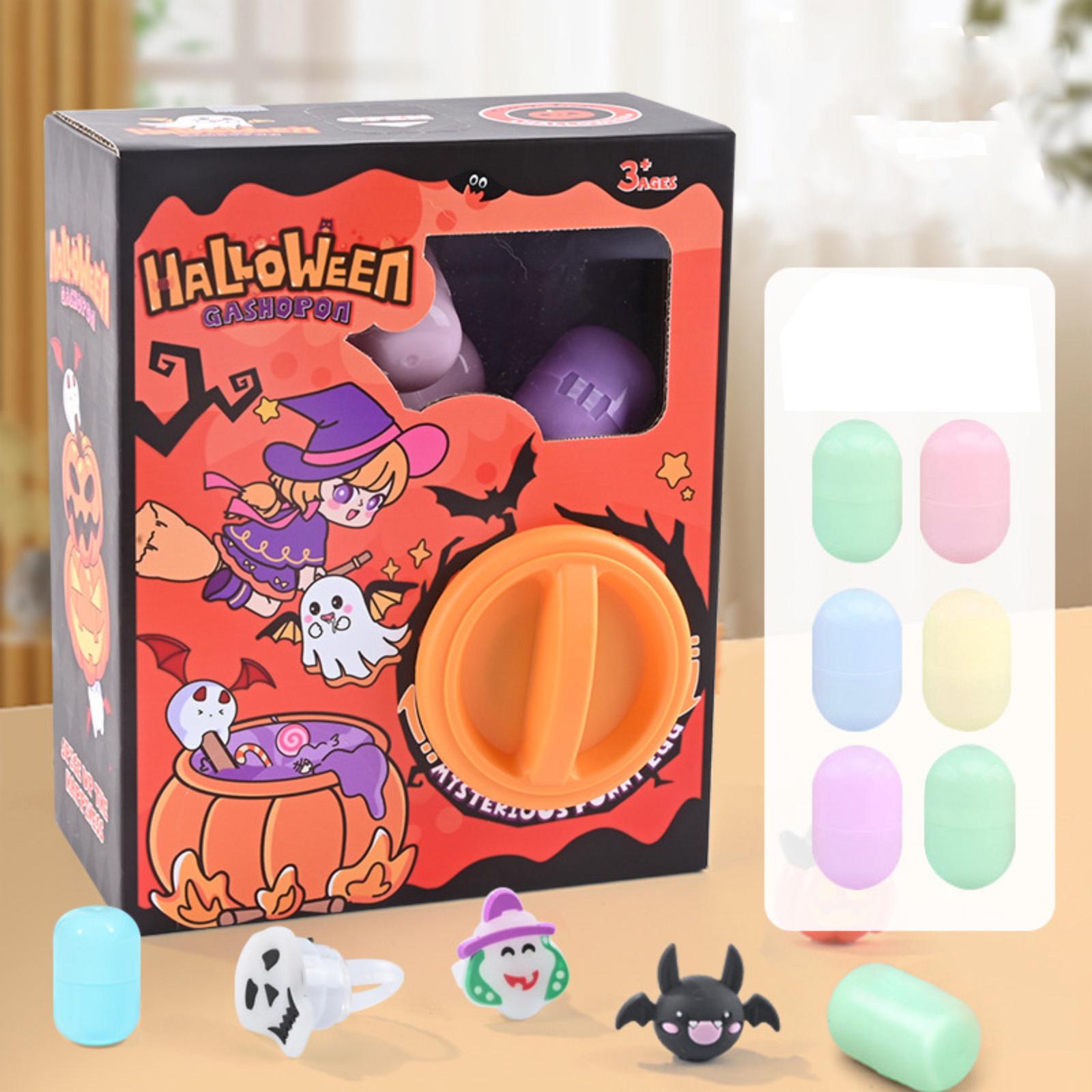 

Хэллоуинская машина - Жуткий автомат для выдачи игрушек с сюрпризами для вечеринок и декора One Size шафрановый