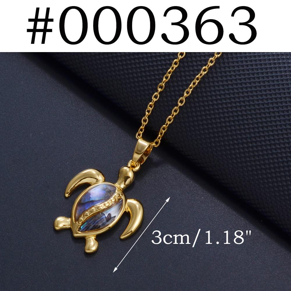 2025 Hawaiian Flowers Guam Puerto Rico Mayotte Necklaces Women Jewelry Stainless Steel Nefertiti Turtle Shell Flamingo #000164
