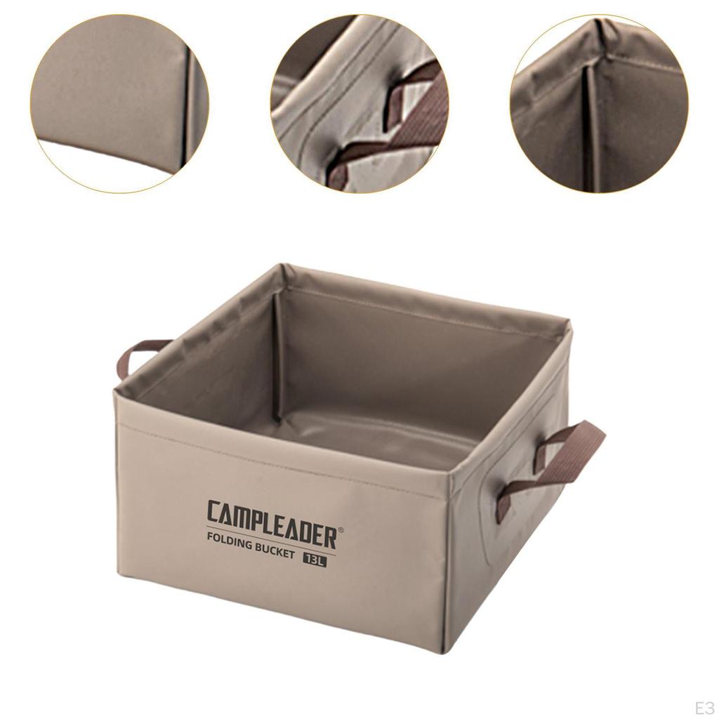 Eimer Camping Waschbecken Tragbarer Mehrzweck Wiederverwendbarer Wasserbehälter Tank für Outdoor Picknick