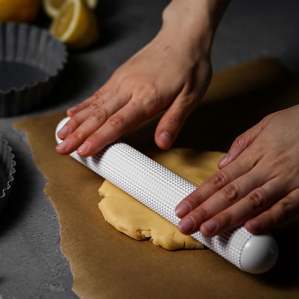 

Бытовой антипригарный пластиковый выхлопной ролик для раскатывания теста для печенья, кондитерских изделий, кухонная утварь