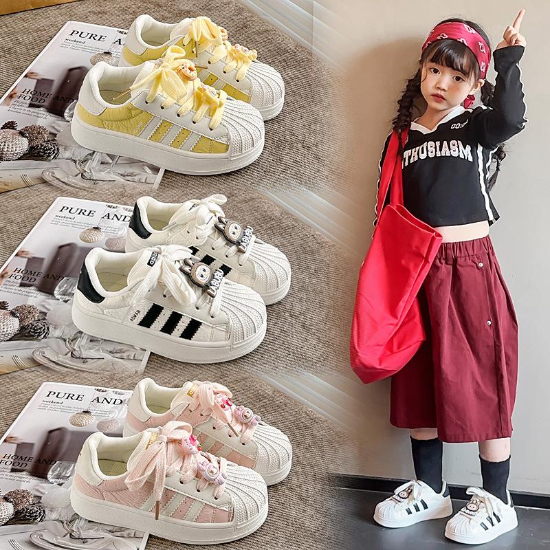 Soft sole fashion cartoon shell head children's sports shoes 2025 summer and autumn new casual boys board shoes girls tide
