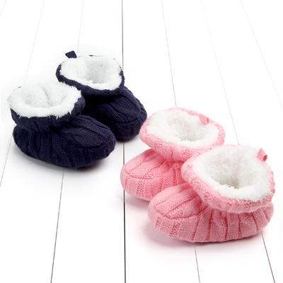 Baby Winter Shoes For Newborn Infant Soft Sole Footwear Winter Toddler Keep Warm First Walkers Shoes