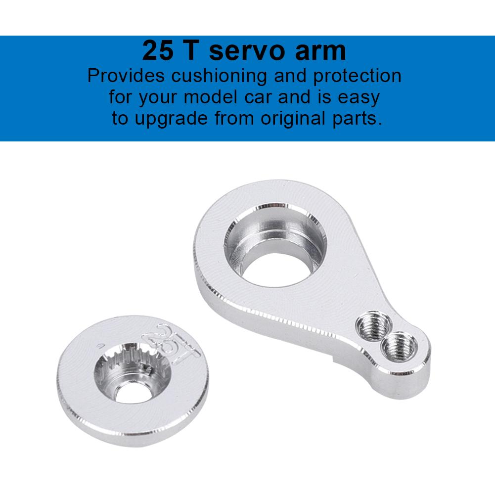 25T Podložka riadiacej páky nárazníka Pasuje na Wltoys 1 12 12428 12423 FY 03 RC Diely Strieborná MN 025S
