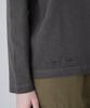 AVIREX L/S FADE WASH MA-1 POCKET women's S 410 charcoal 783-4230605